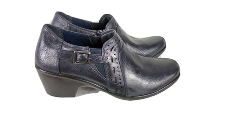 Easy Street Mujer Talla 7m Azul Oscuro Zapatos Estilo Botín 2-30 | eBay