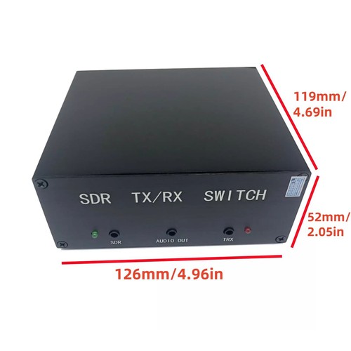New SDR Transceiver Switch Antenna Sharer Device 160MHz TR Switch Box 100W - Zdjęcie 7 z 9