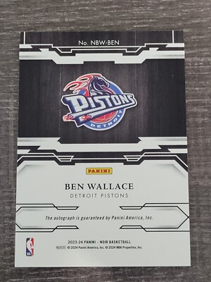 その他 UD Ben Wallace auto card その他 UD Ben Wallace auto card 2024 BEN WALLACE 23/25 AUTO