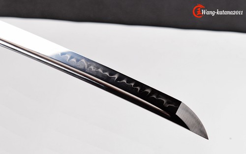 Top Grade Handmade Clay Tempered T10 Katana Mirror polish Japanese Samurai Sword - Picture 11 of 11