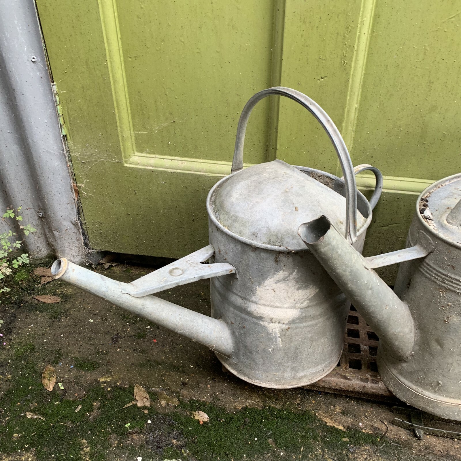 4 vintage galvanised metal watering cans eBay