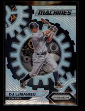 2020 Panini Prizm Machines Silver Prizm #M-7 DJ LeMahieu New York Yankees
