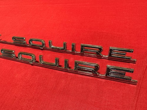 1965 FORD GALAXIE COUNTRY SQUIRE FENDER EMBLEMS C5AB-16098-D C5AZ-16098-D FOMOCO - Picture 4 of 8