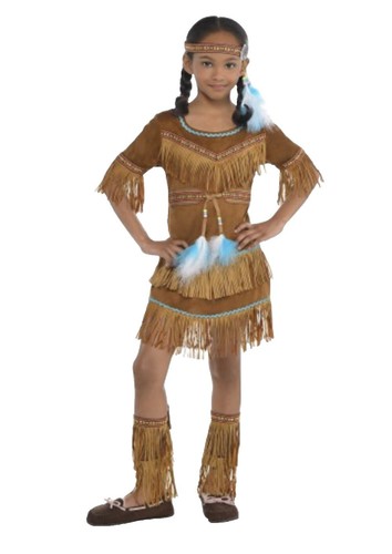 brown native american dress GB-NAT00112 Dark Brown Red Pattern Native American V-Long Sleeve Dress –  Powwow Store
