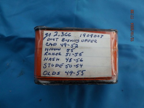 Upper distributor bushing 1949-1956 Olds Stude Nash Kaiser Hudson Cad NOS Delco - Picture 2 of 4