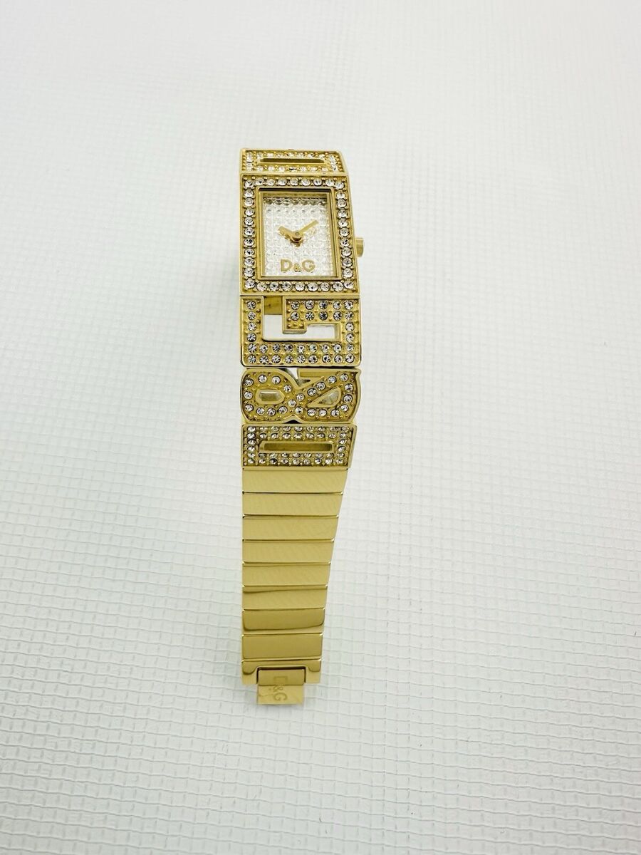 Dolce & Gabbana Ladies Dress Watch DW0287 Yellow Gold Tone Dolce & Gabbana Ladies Dress Watch DW0287 Yellow Gold Tone