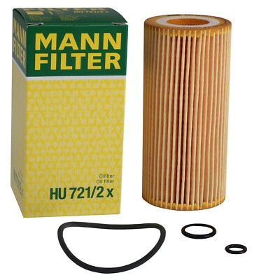 MANN FILTER HU 721/2 x ÖLFILTER FÜR MERCEDES S/E-KLASSE W210 W211 S210 W220 S211
