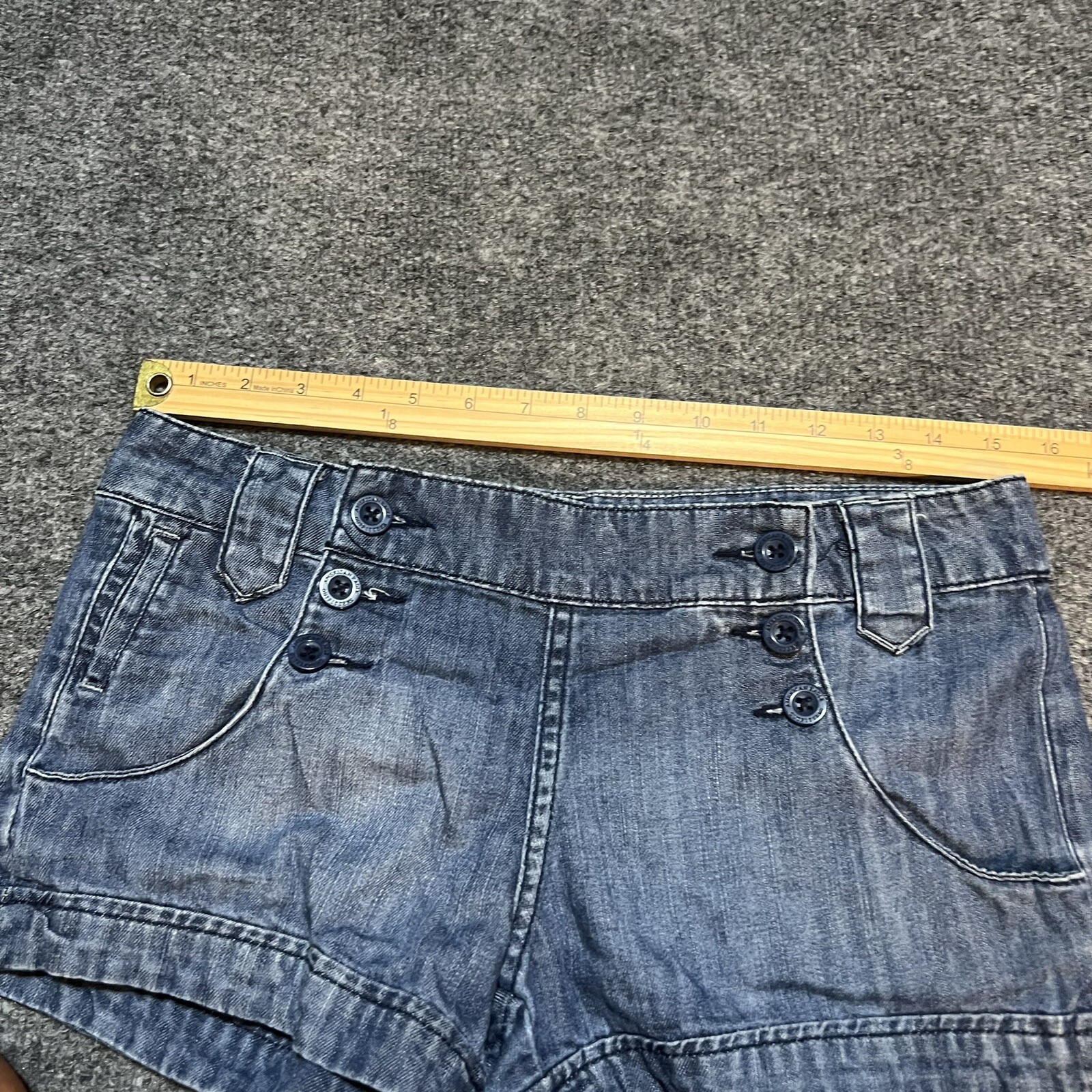 American Eagle Button Front Shorts - image 4