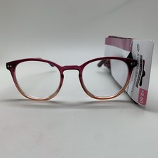 Foster Grant Sight Station SSR2201 MAG 2.50 Ombre Reading Glasses w/ Case