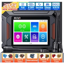 FCAR F802 Heavy Duty Truck Scanner DPF Regen Tool All System Diesel Diagnostic
