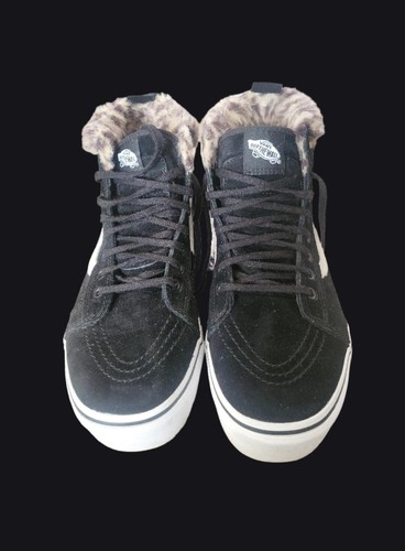 Vans Hi Top MTE Leopard Fur Men's 9.5 - Picture 2 of 6