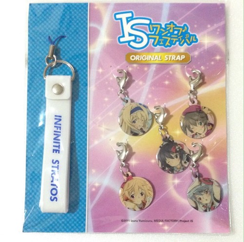 fastener strap set IS Infinite Stratos anime Shinonono Houki Cecilia Rinin Laura - Picture 3 of 4