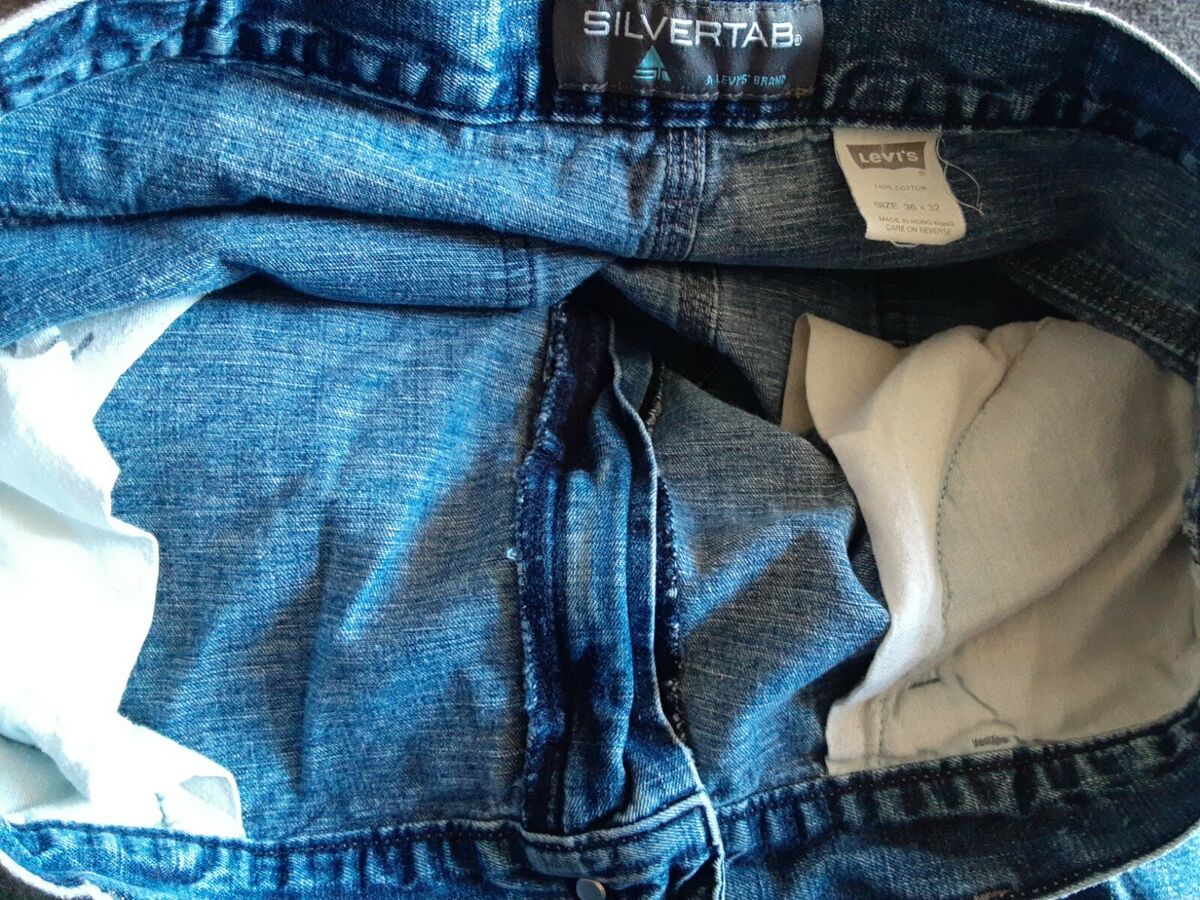 90's LEVIS Sz 36/32 Silvertab Balggy Skater Made In Hong 90's LEVIS Sz 36/32 Silvertab Balggy Skater Made In Hong