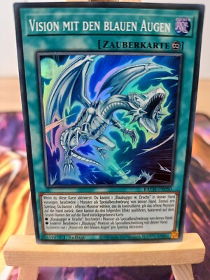 Vision mit den blauen Augen BACH-DE050 Super Rare Deutsch NM YUGIOH