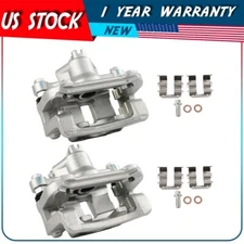 Rear  Pair Brake Calipers w/ Bracket For 2009 - 2012 HYUNDAI ELANTRA (Hatchback)
