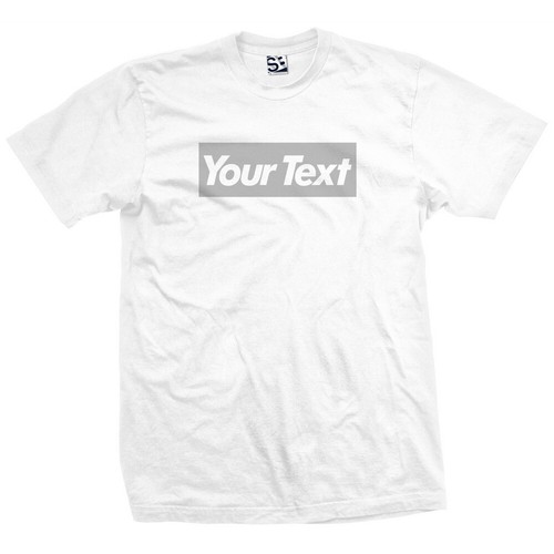 Youth Custom Subvert T-Shirt Brand Parody Red Box Text Girls Boys Kids Tee Shirt - Picture 35 of 53
