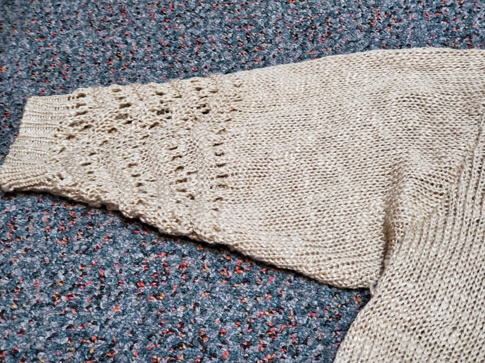 American Rag Cie кабель вязаный свитер бежевый женский размер 2 X - Изображение 4 из 4