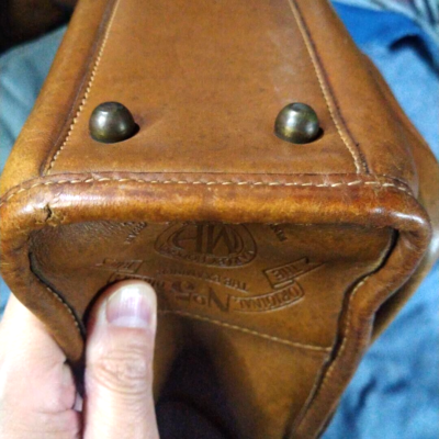 Ghurka No.5 Examiner K154 Leather Business Bag Shoulder Bag