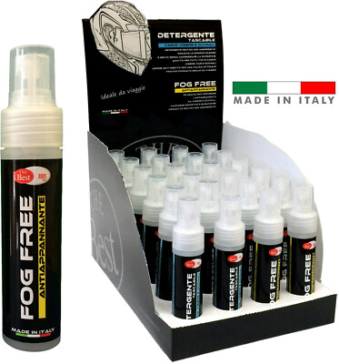 Spray antiappannante universale antiappannamento occhiali,visiera,casco,30ml  | eBay