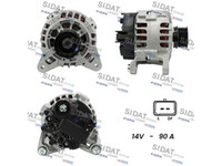 Sidat Alternator FüR Dacia Duster Logan Sandero Renault Clio II Scenic Megane
