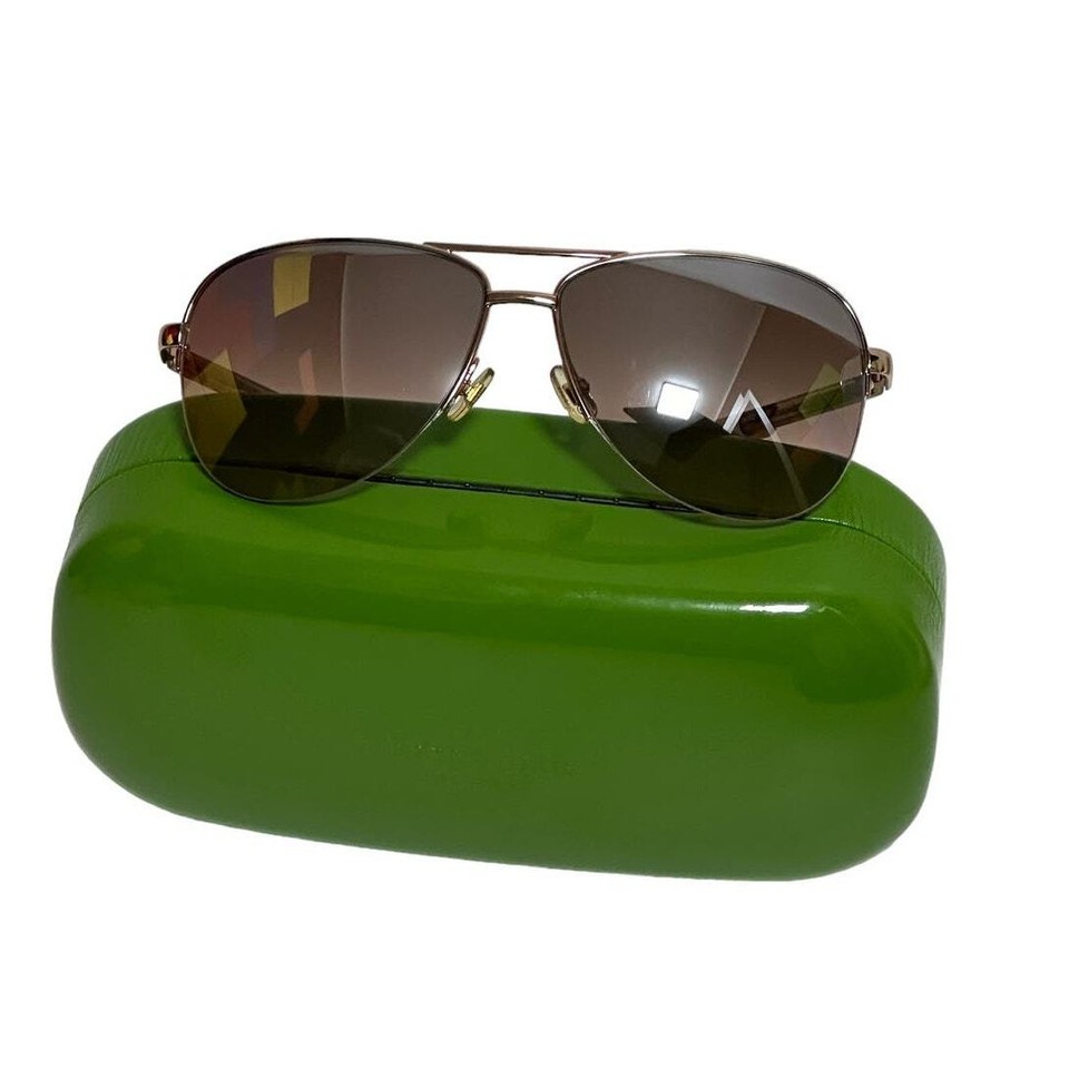Kate Spade Bethann Aviator Sunglasses 57mm Red Gold Frame Summer eBay