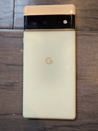 Google Pixel 6 Pro - 128 GB White/Gold Unlocked Smartphone Fast + Free Shipping - Afbeelding 5 van 5