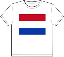 NETHERLANDS COUNTRY FLAG T-SHIRT TEE PICTURE PHOTO amsterdam dutch decor 1514