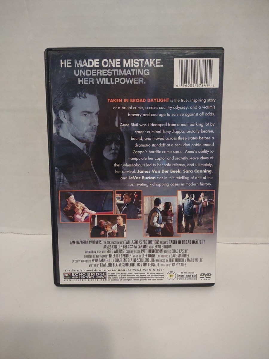 Taken in Broad Daylight (DVD, 2009, Echo Bridge) The Anne