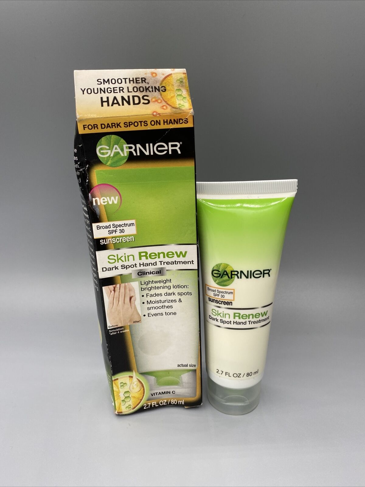 Garnier Skin Renew Dark Spot Hand Treatment SPF 30 & Vitamin C 2.7 Fl Oz