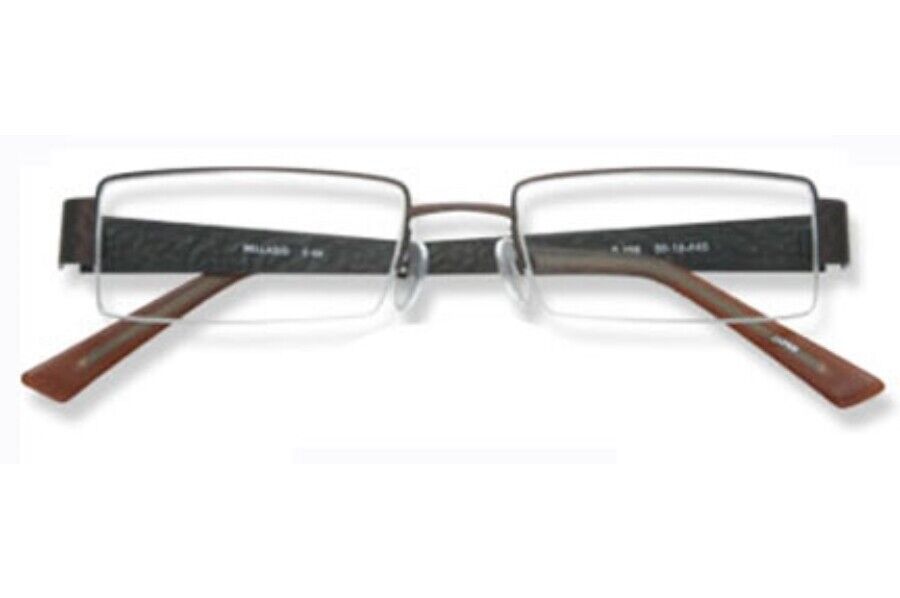 BELLAGIO B398 BY R&R EYEWEAR IMPORTS INC. UNISEX EYEGLASSES FRAME SIZE