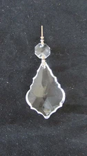 10 - 2 1/2 " FRENCH AAA  9% CUT LEAD CRYSTAL  PRISM CHANDELIER LAMP PART BR
