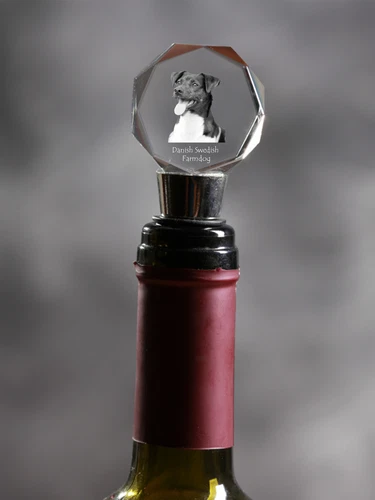 Dänisch-Schwedischer Farmhund, Dansk-Svensk Gårdshund - Flaschenverschluss, Wein - Bild 5 von 10