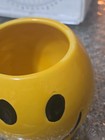 Vintage McCoy Pottery USA Yellow Smiley Face Mug Coffee Cup — photo 4