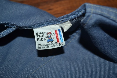 A12- Vintage Billy The Kid Vest Size 3T - Picture 3 of 3