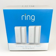 Ring Contact Sensor 2 PACK - 1st Gen for Ring Alarm White 2018 NEW SEALED