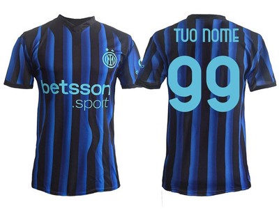 MAGLIA INTER PERSONALIZZATA CON QUALSIASI NOME E NUMERO CAMISETA