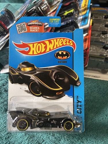 2013 Hot Wheels HW City Batman Batmobile 62/250 Chrome Variant