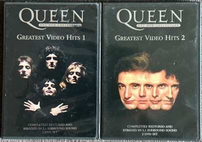 QUEEN  - GREATEST VIDEO HITS   3 DVD s  bitte lesen!