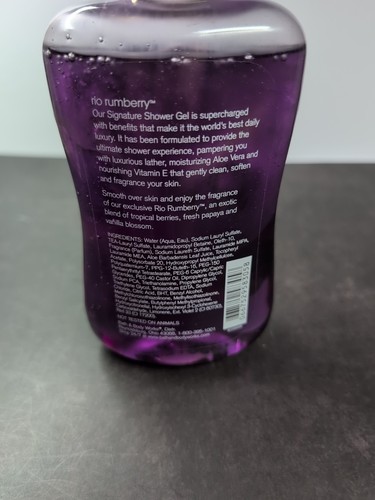Bath And Body Works Rio Rumberry RETIRED Shower Gel 10 Oz - Picture 6 of 13