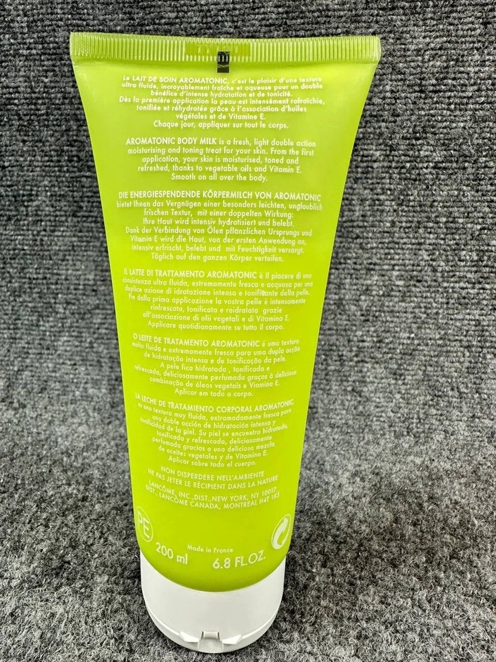 Loción corporal energizante tónica aroma Lancome de colección 200 ml rara descontinuada Foto 4 de 4