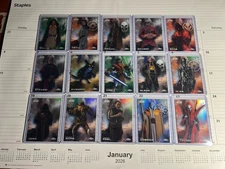 2025 Topps Chrome Star Wars Refractor Complete Your Set You Pick
