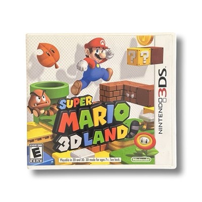 Super Mario 3D Land (2011) NOT FOR RESALE Nintendo 3DS Complete CIB with Manual