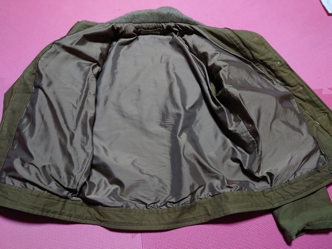 Buzz Rickson' N-1 Cotton USN Deck Jacket Road Run… - image 8