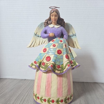 Jim Shore Stitched with Love Angel Sewing Quilting Figurine