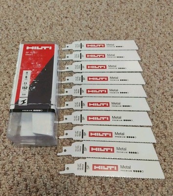 Hilti SP 15 10, Säbelsägeblatt,Metal, 152mm,10 TPI,6 Inch, #2179710, 10 Stück