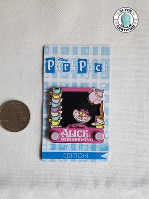 Park Pack Pin Trading Edition- June 2015 - LE 500 Variant 2 - Cheshire Cat Pr/Bl
