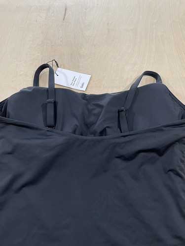 knix Classic one piece Swimsuit Size L+ Black Removable Pads NWT - Picture 5 of 10
