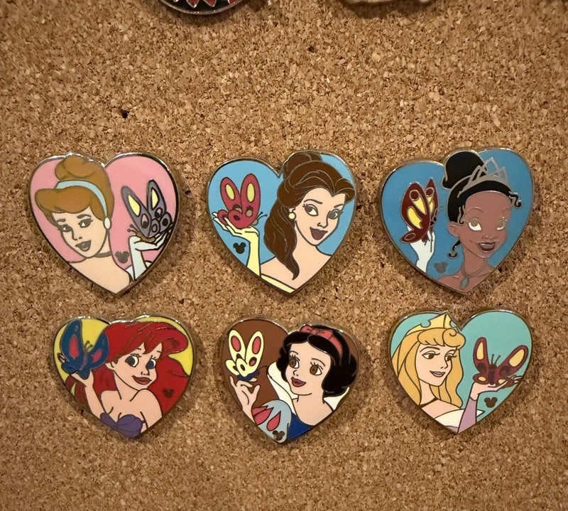 Disney Princess Heart Set 6/5 (including completer)
