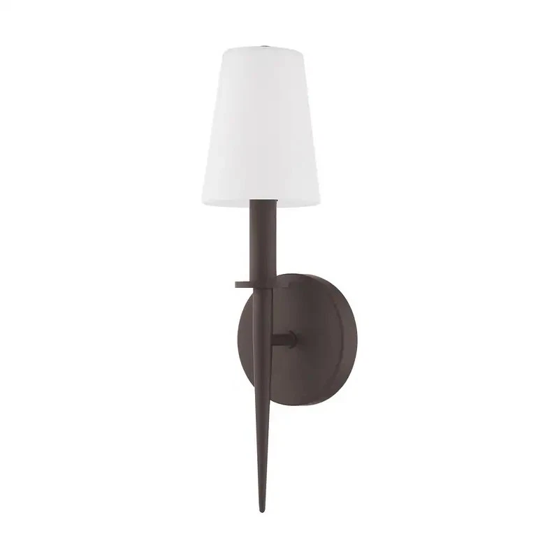 Aplique de pared Livex Lighting 1 luz bronce, 41692-07 - 4,25" bronce con op satinado Foto 2 de 4