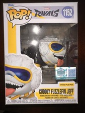 Funko Pop! Marvel Rivals #1152 Cuddly Fuzzlefin Jeff - LE 9500 w/ Protector